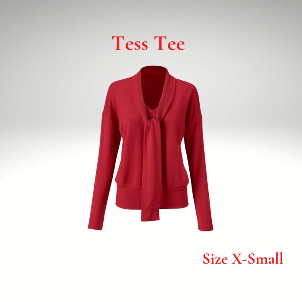 COPY - Red Long Sleeve Top